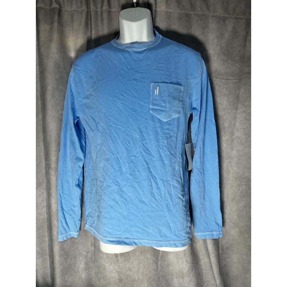 Johnnie-O Brennan Long Sleeve Pocket T-Shirt Size Small - Picture 2 of 4